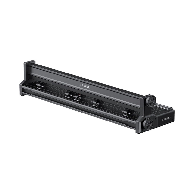 xTool P2 Automatic Conveyor Expansion Feeder - Rail Kit 39" - Swing Design3