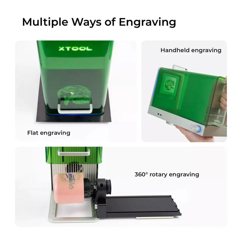 xTool F1 Fast Portable Laser Engraver and Laser Cutter with Filter Bundle - Swing Design13