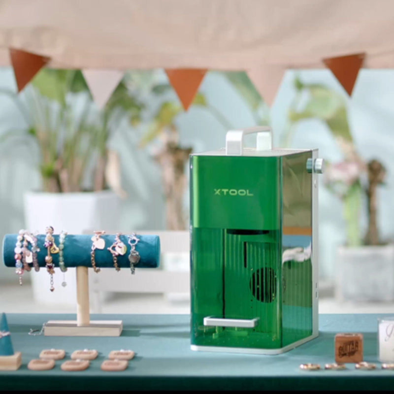 xTool F1 Portable Laser Engraver and Cutter Deluxe Bundle Laser Engraver xTool