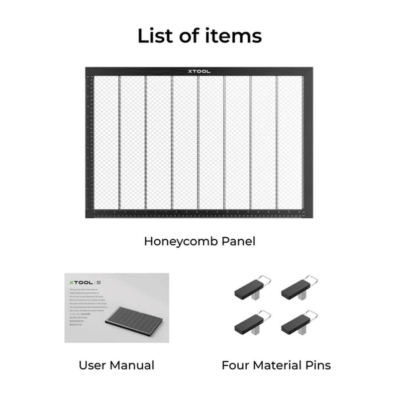 xTool S1 Honeycomb Cutting Panel - Swing Design3