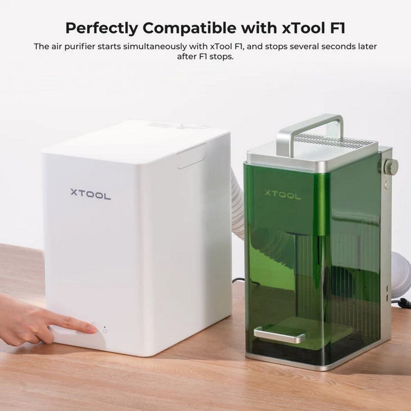 xTool Smoke/Air Purifier For F1, F2 & M1 ULTRA, M2 Laser Cutters - Swing Design