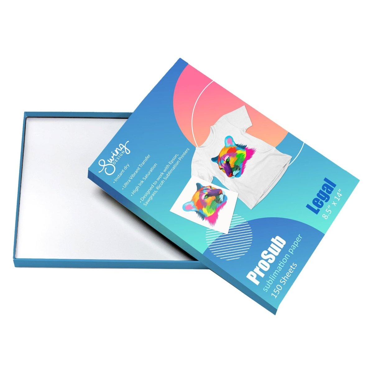 when will Swing Design (8.5 x 14") sublimation transfer paper be back in stock