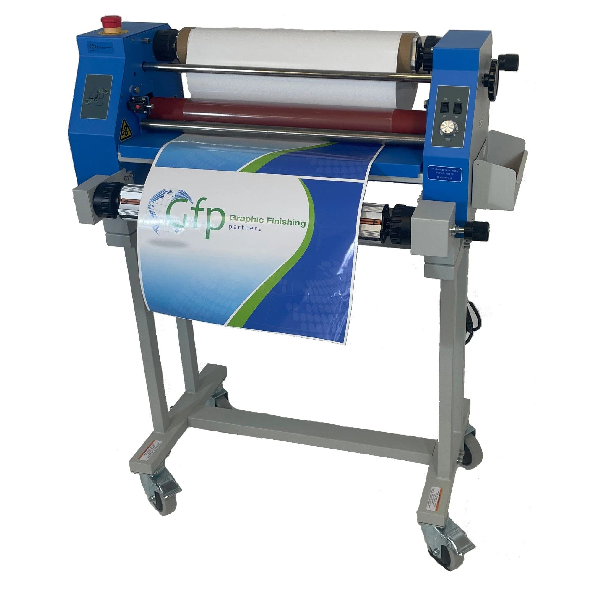 GFP 220-C Compact Tabletop Cold Roll Laminator w/ Stand - 20" Questions & Answers