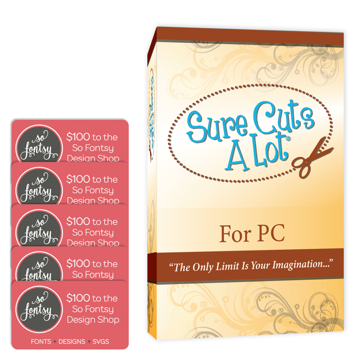 Sure Cuts A Lot Software Instant Code - Version 6 + $500 to So Fontsy Questions & Answers