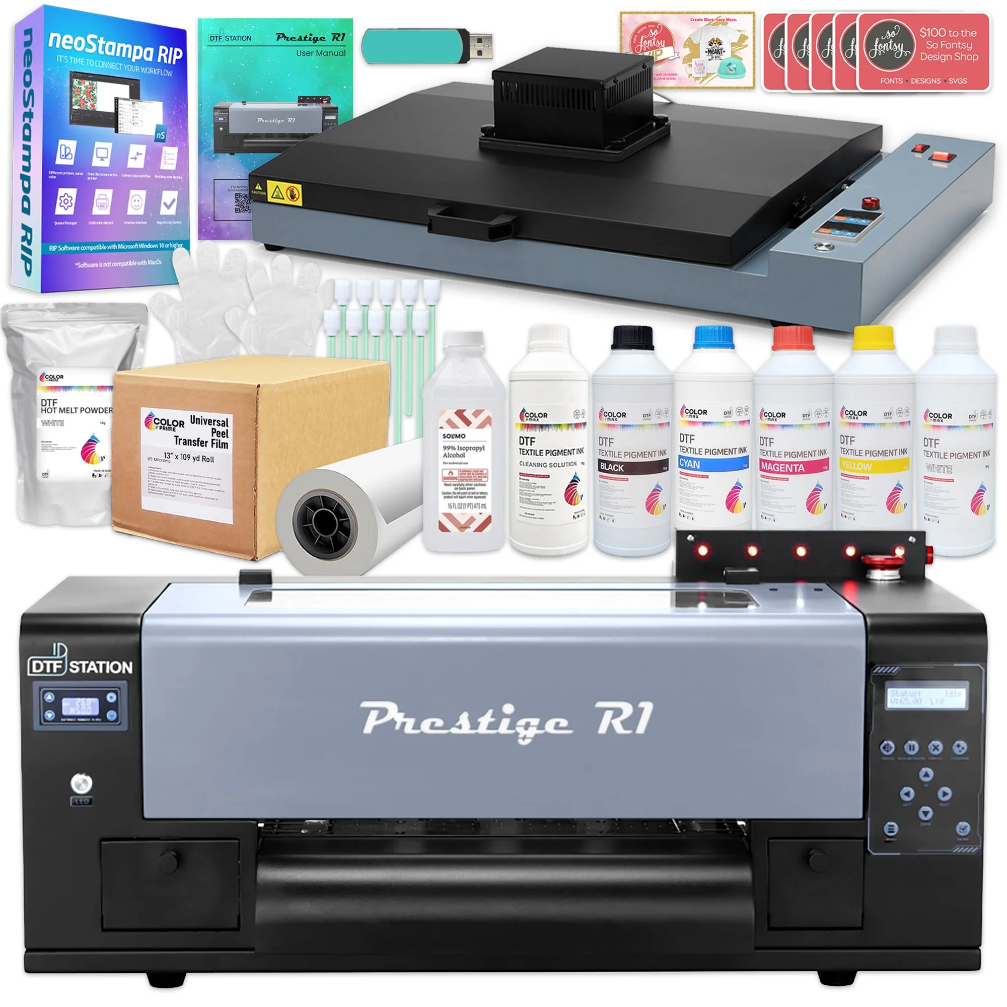 Do I need to do anything before unboxing and setting it up my Prestige R1 DTF Printer?