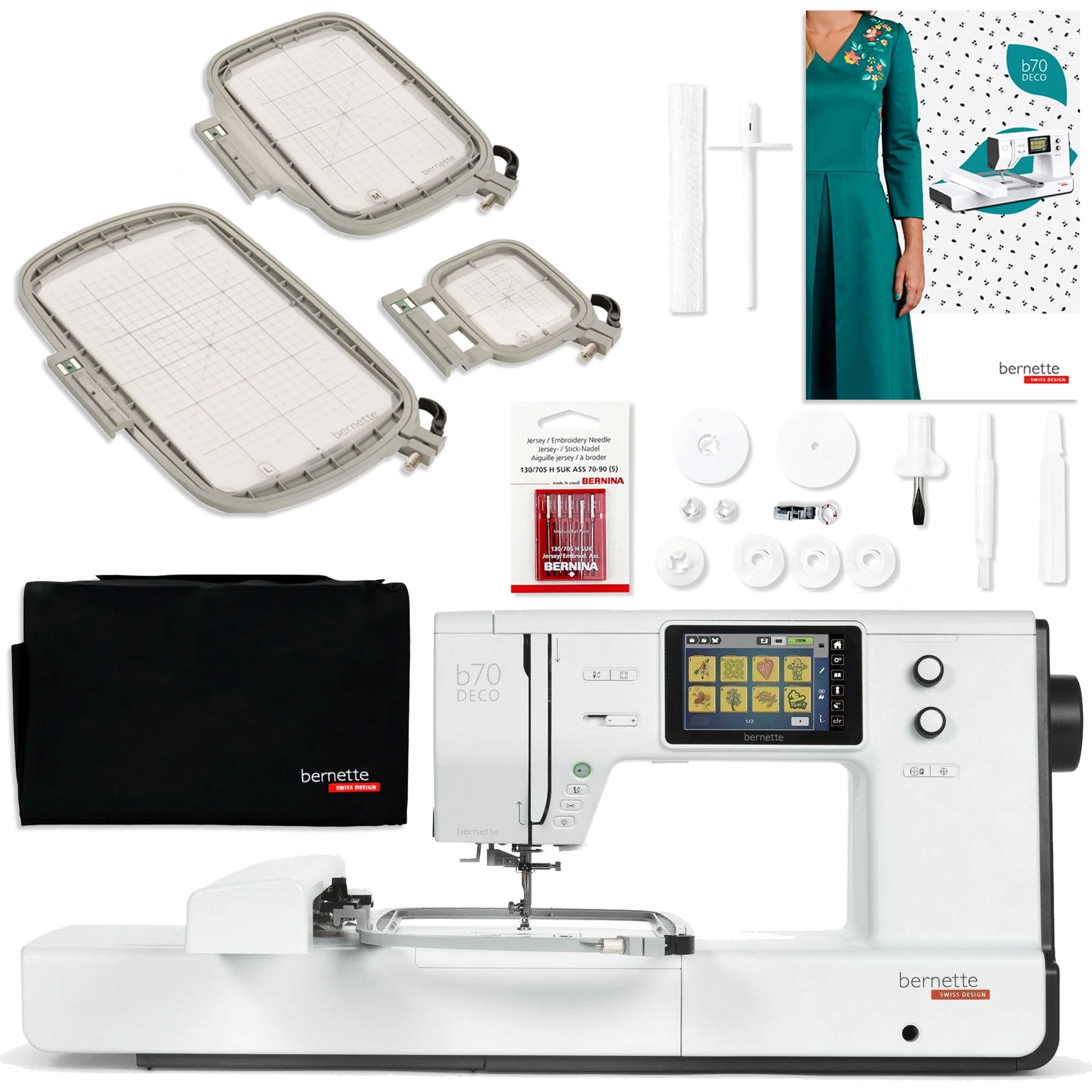 What is missing from the Refurbished Bernette machines?