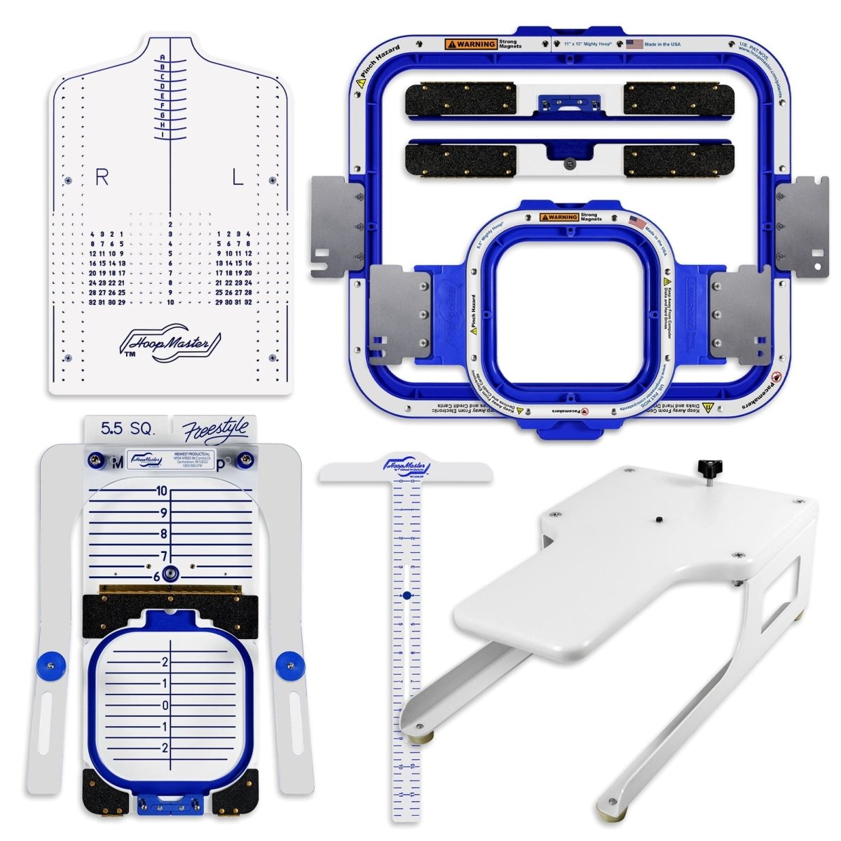 Would the Mighty Hoop 5.5in & 11x13in Magnetic Hoop Kit work with the Poolin EOX15?
