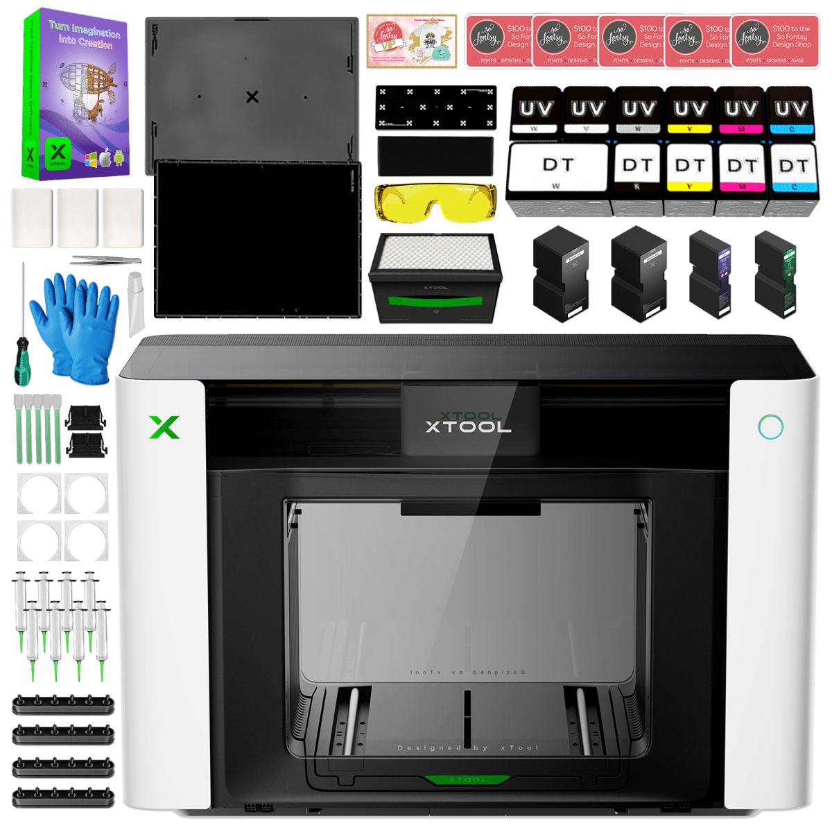 xTool O1 Omni UV + DT Fabric Printer | 4-in-1 UV & Apparel Printer Questions & Answers