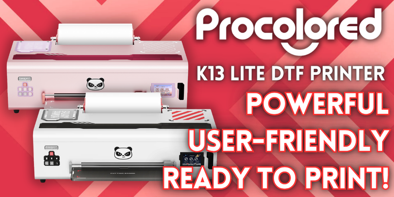 The Procolored K13 Lite DTF Printer: Powerful, User-Friendly, & Ready to Print