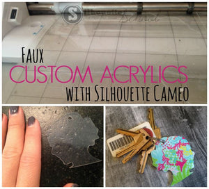 Check Out How To Make Faux Custom Acrylics!