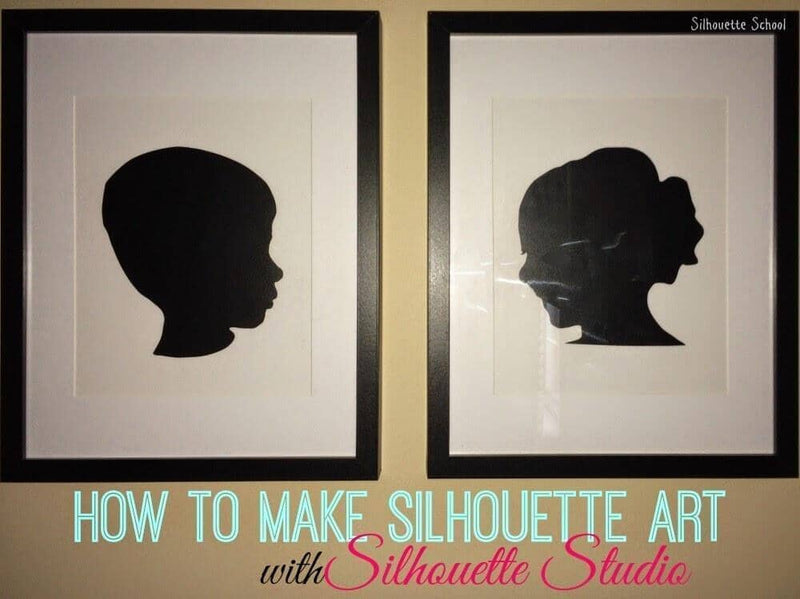 Creating a Silhouette with your Silhouette Cameo - Swing Design