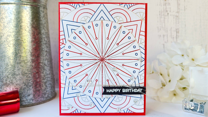Foil Quill Mandala Card Video - Swing Design