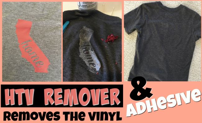 Heat Transfer Vinyl Remover for Light and Dark Fabrics