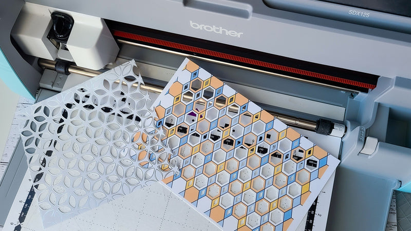 How to Scan Patterned Paper with the Brother ScanNCut - Swing Design