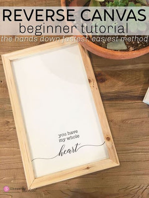 REVERSE CANVAS TUTORIAL FOR BEGINNERS: ABSOLUTE FASTEST AND EASIEST WAY!