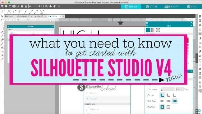 Silhouette Studio V4 Beta Released!