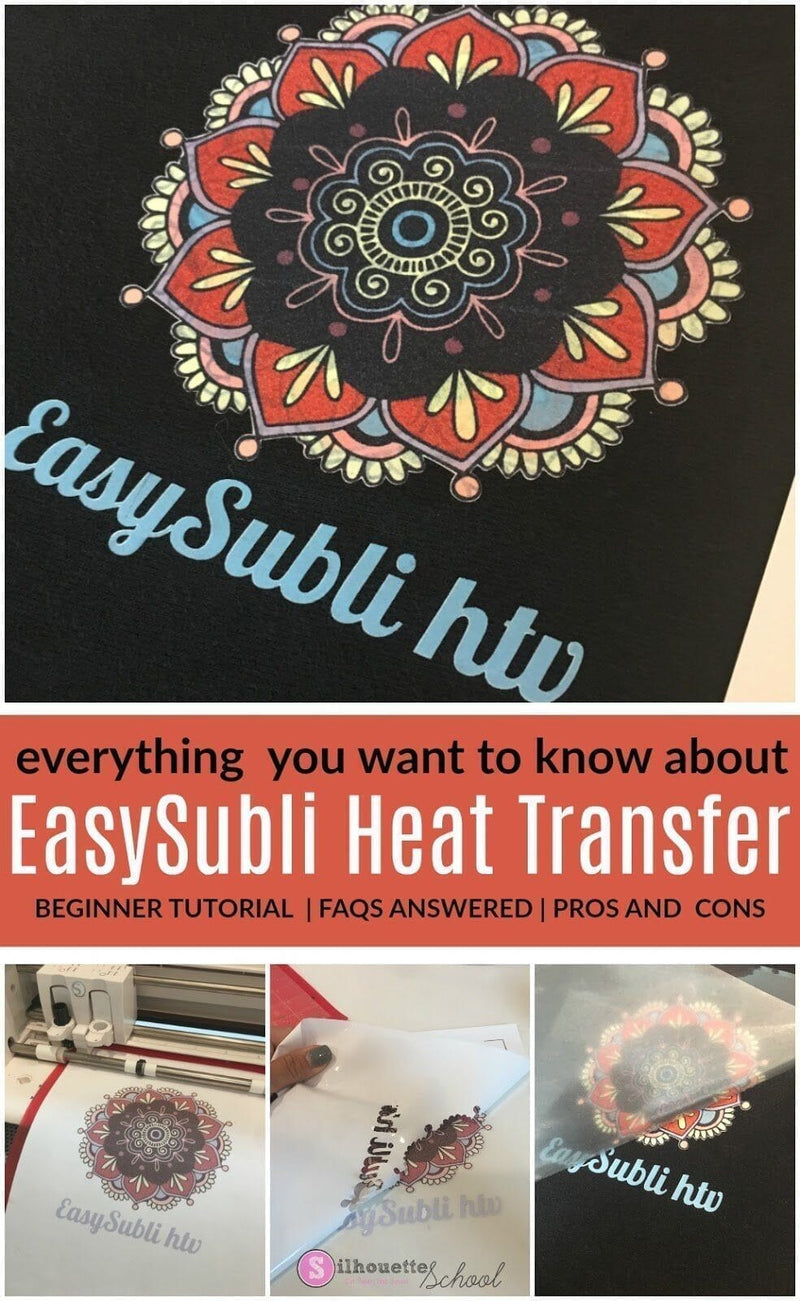 SISER EASYSUBLI HTV: EVERYTHING YOU WANT TO KNOW ABOUT SUBLIMATION HTV! - Swing Design