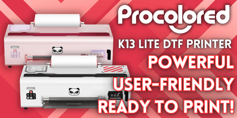 The Procolored K13 Lite DTF Printer: Powerful, User-Friendly, & Ready to Print - Swing Design