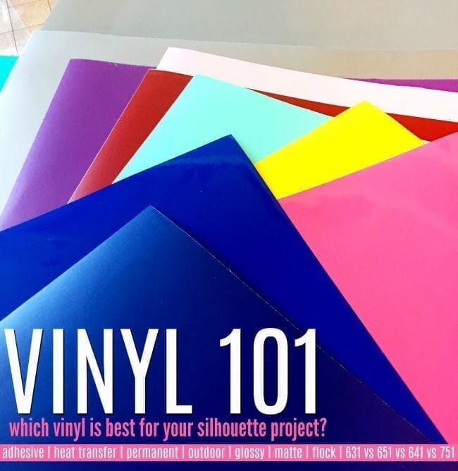 WHAT VINYL TO USE FOR SILHOUETTE CAMEO PROJECTS - Swing Design