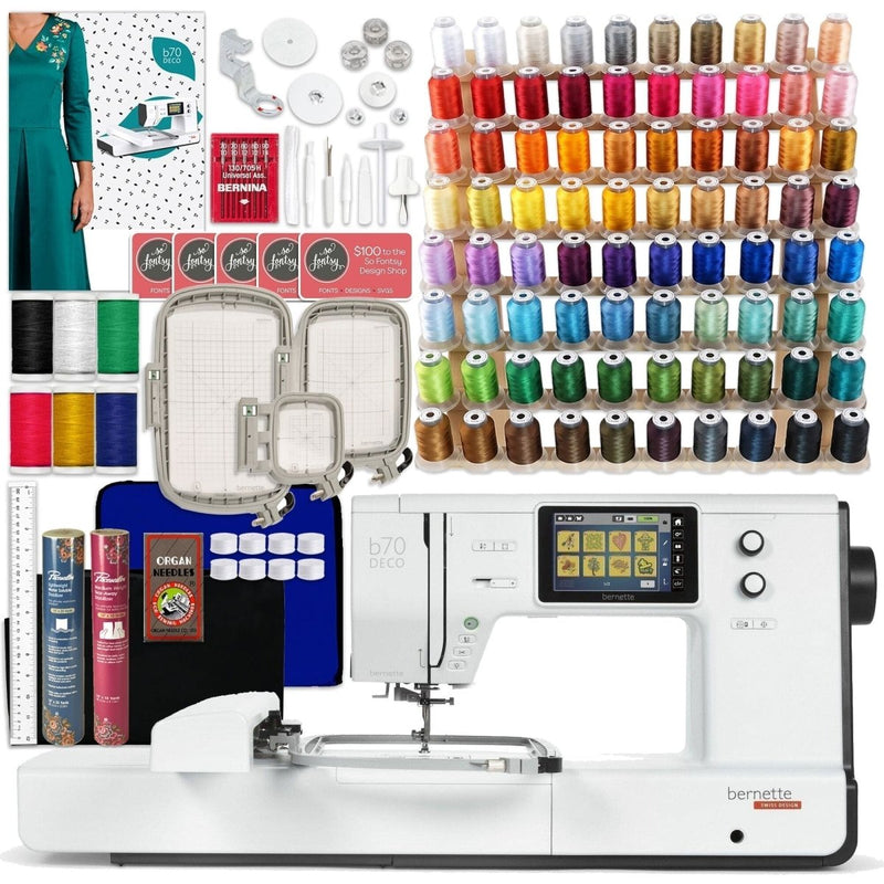 Bernette Embroidery Machine Bundles