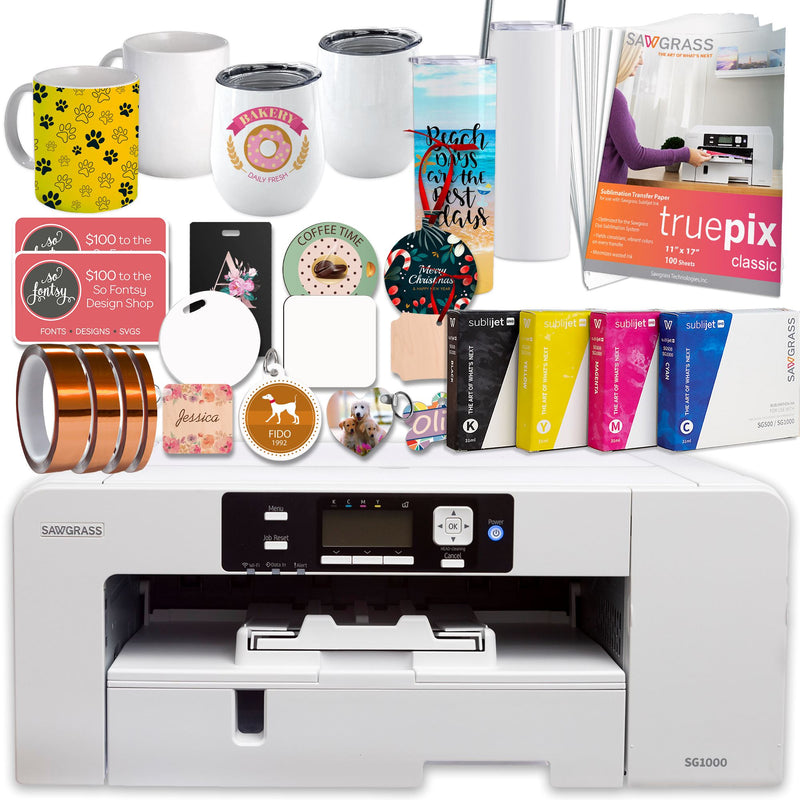 Best Selling Sawgrass SG1000 Sublimation Printer Bundles
