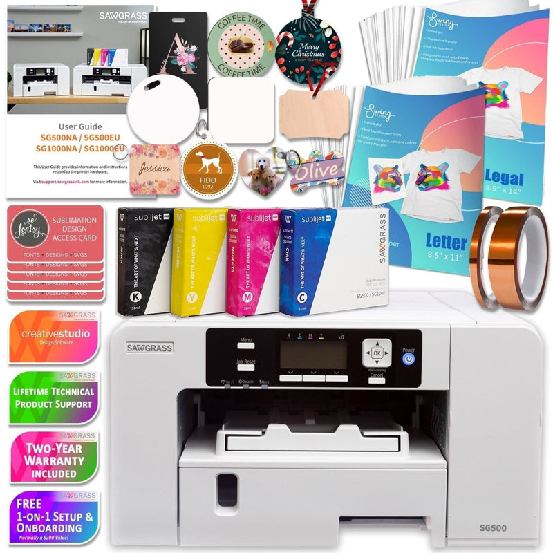 Best Selling Sawgrass SG500 Sublimation Printer Bundles