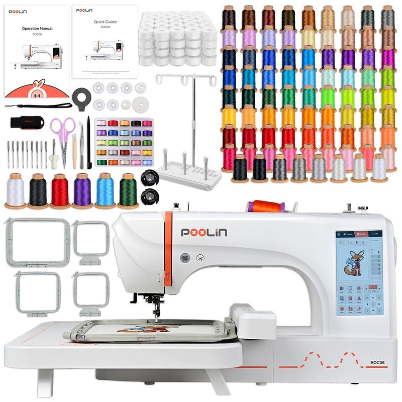 Black Friday 2025 Poolin EOC05 & EOC06 Embroidery Machines