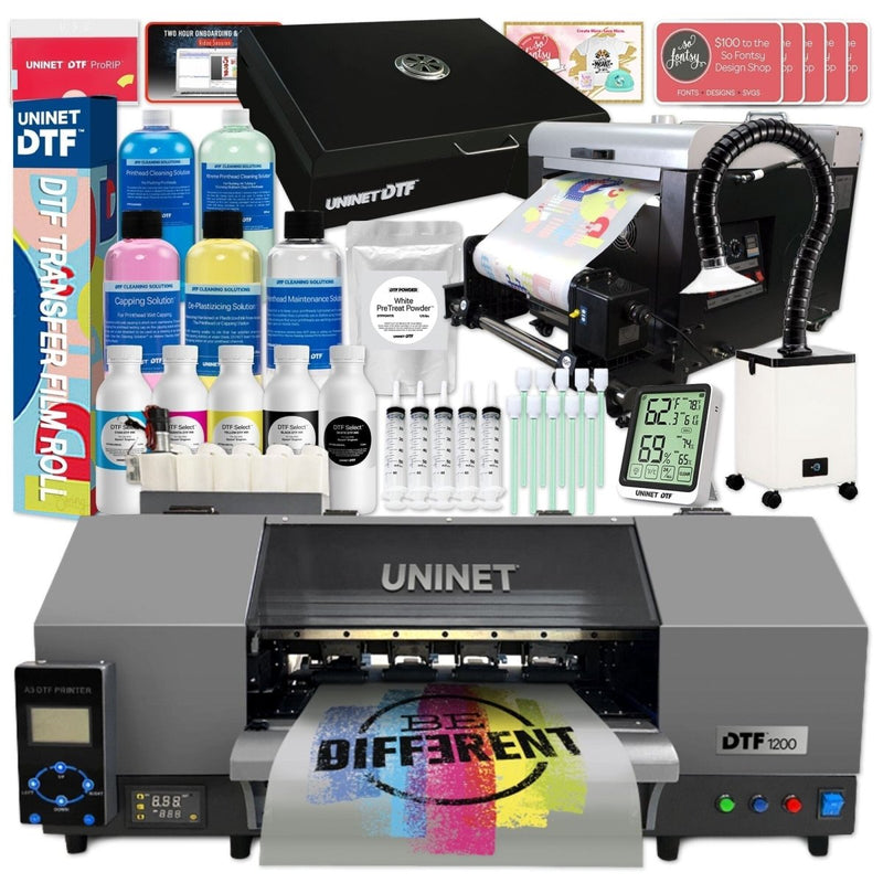 Black Friday 2025 Uninet DTF & DTF Alternative White Toner Printers
