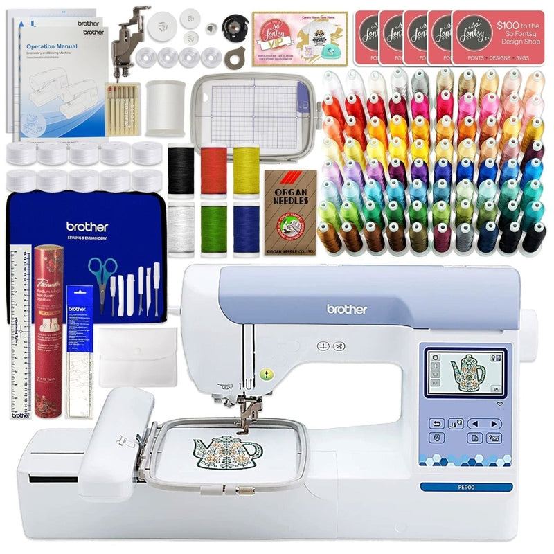 Brother PE900 5" x 7" Embroidery Machine