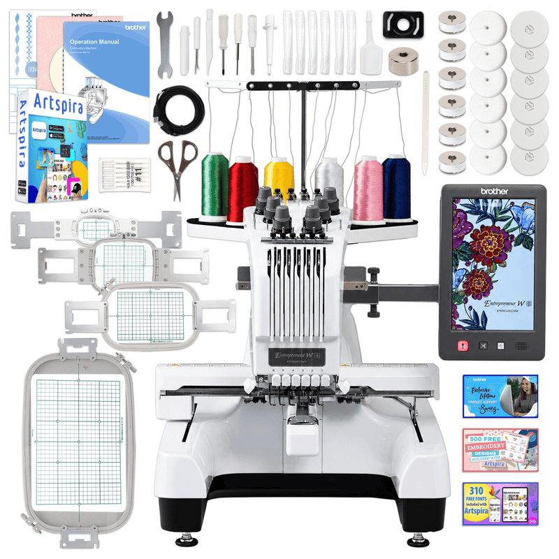 Brother PR680W 6-Needle Embroidery Machines