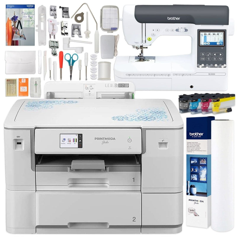 Brother Printmoda Studio Dual Function Fabric Printer Bundles