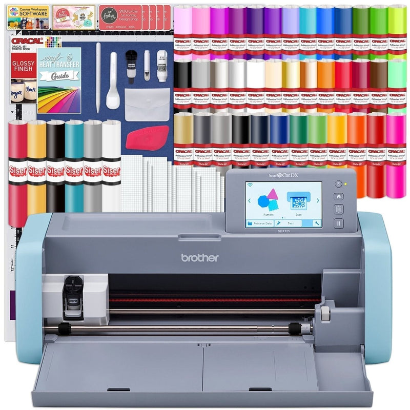 Brother ScanNCut DX SDX125E Machine Bundles