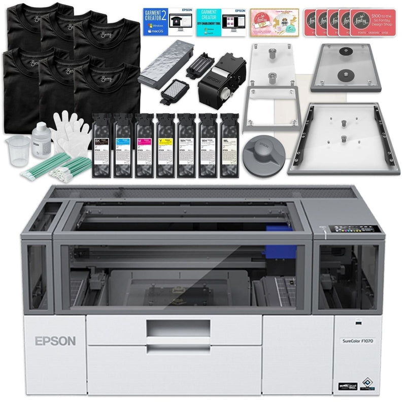 Epson F1070 & Epson F2270 DTF & DTG Combo Transfer Printers