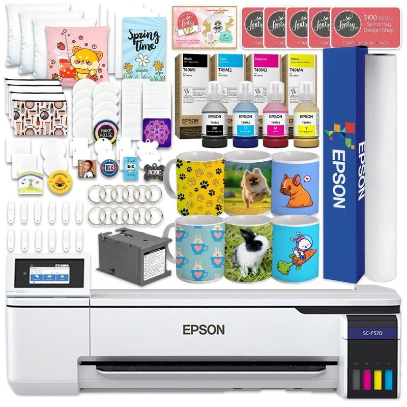 Epson F570 LITE Limited Edition Dye Sublimation Printer Bundles