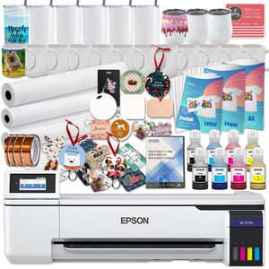 Epson F570 PRO 24" Dye Sublimation Deluxe Printer Bundles