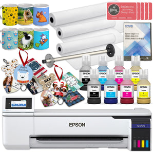 Epson F570 PRO Dye Sublimation Printer Bundles, Inks & Accessories