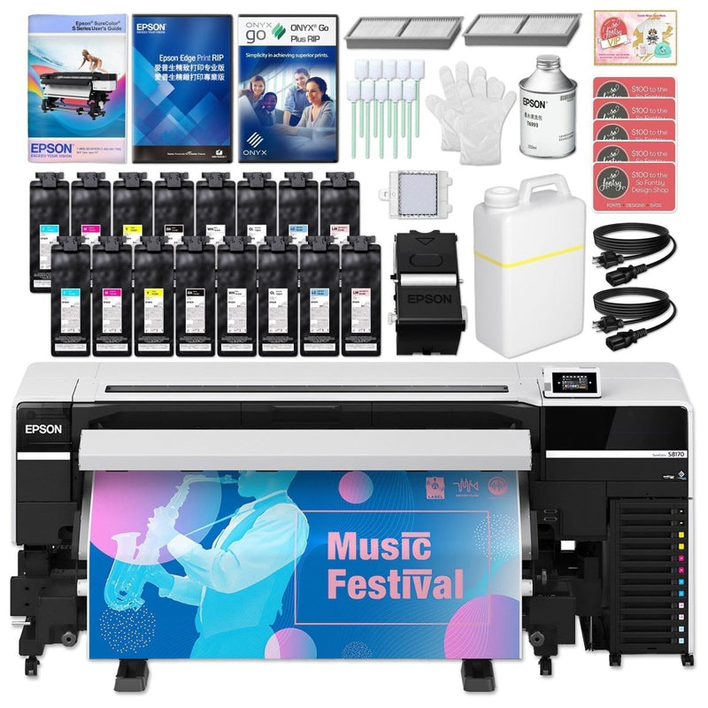 Epson SureColor S8170 6-Color 64inch Wide Formant Solvent Printer