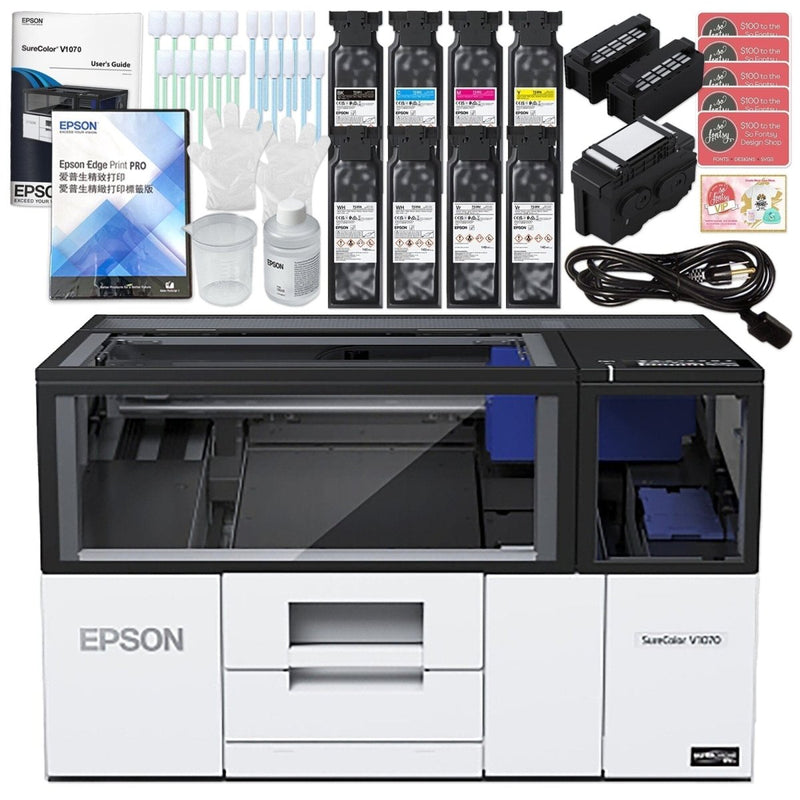 Epson Surecolor V1070 A4 UV DTF Dual Function Printers, Inks & Accessories