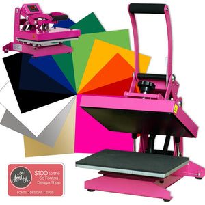 Hotronix Pink Craft Heat Press