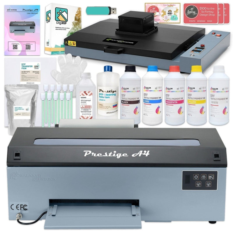 Prestige A4 Direct to Film (DTF) Printer Bundles, Inks & Supplies