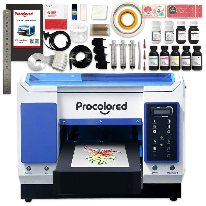 Procolored A3 PRO UV DTF & Direct to Object Combo Printer Bundles