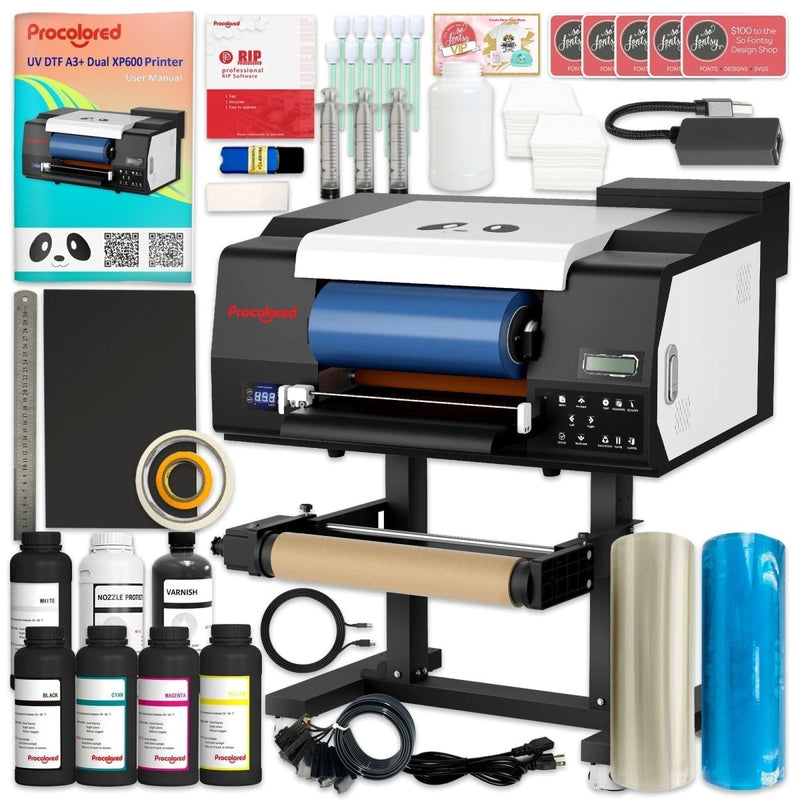 Procolored VF13 PRO A3+ UV Direct to Film (DTF) Roll Printers with Lamination