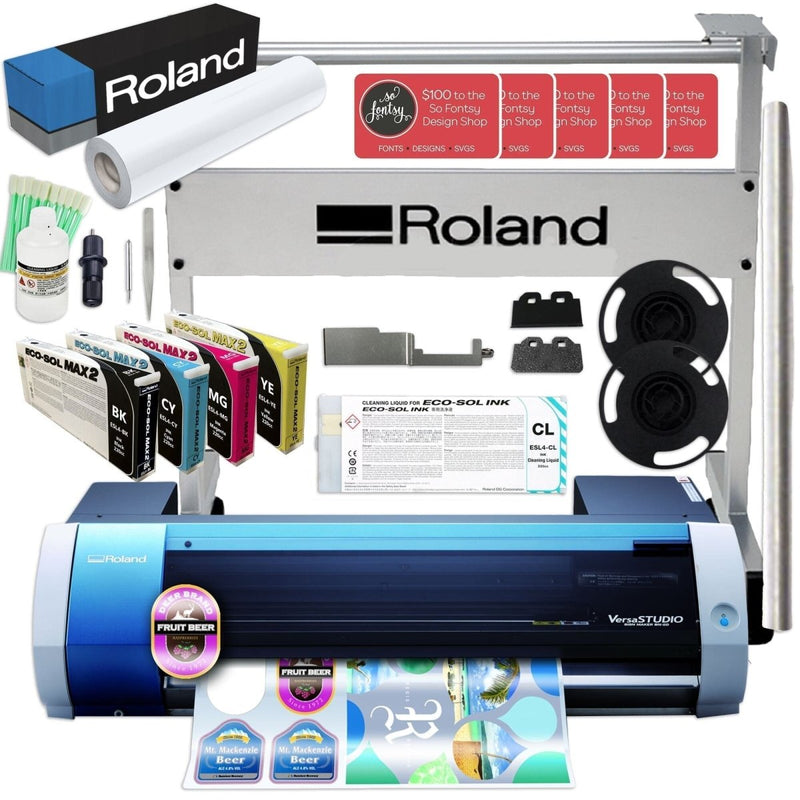 Roland BN-20A Max 2 Inks, Blades & Media