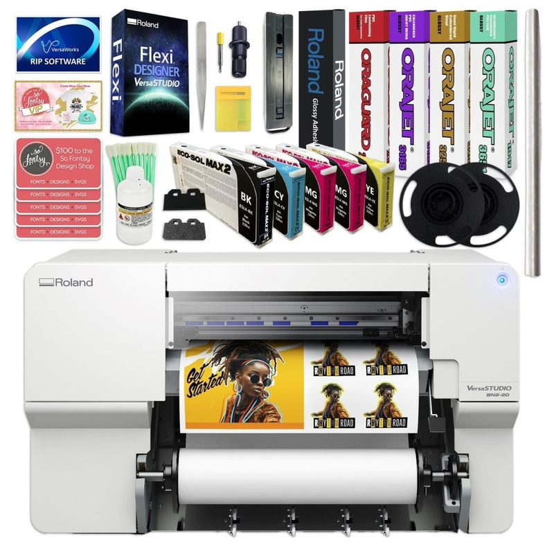 Roland BN2-20 Eco-Solvent 20" Printer & Cutter Bundles