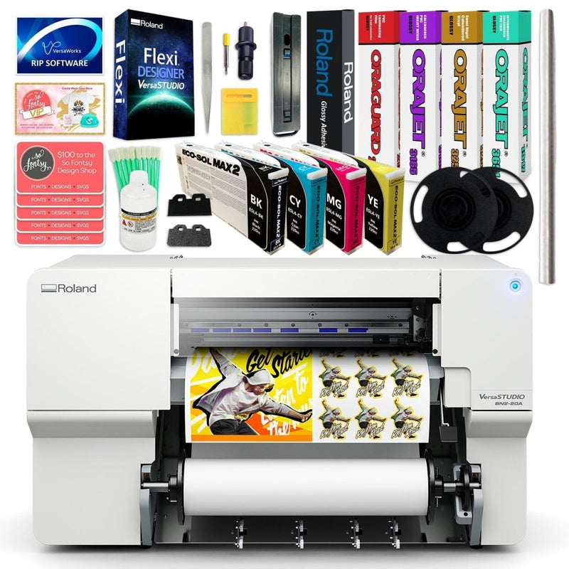 Roland BN2-20A Eco-Solvent 20" Printer & Cutter Bundles