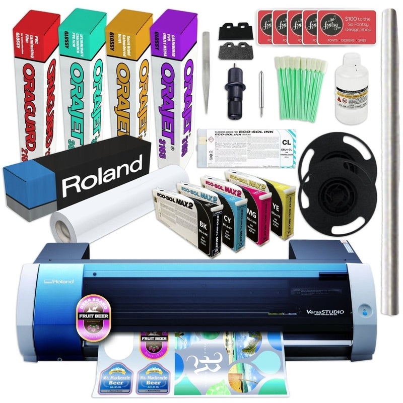 Roland Eco-Solvent Print & Cut Machines
