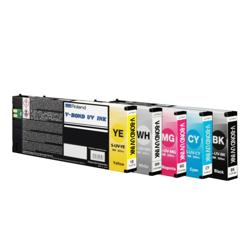 Roland ECO-UV Ink & V-Bond Ink