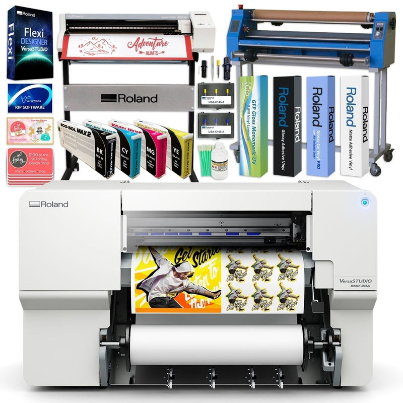 Roland Printer Supplies, Printable Media & Ink Refills