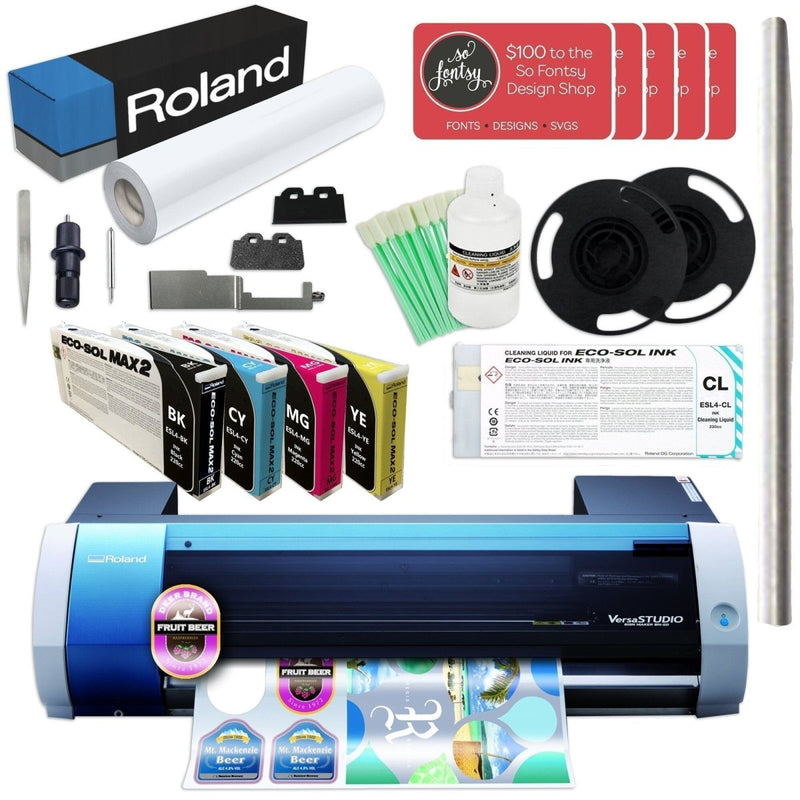 Roland VersaStudio BN-20A Eco-Solvent Printer & Cutter - 20"