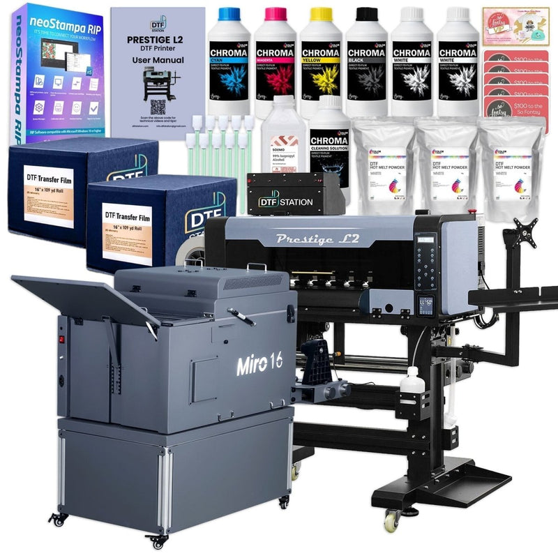 Save an Additional 10%-15% on Select Prestige DTF & UV Printers